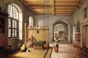 Harmen van Steenwyck Jesus chez Marthe et Marie oil painting